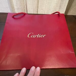 Cartier shopping bag